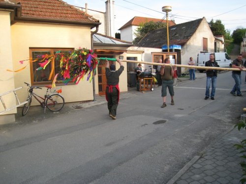 Stavění máje - 30.4.2010